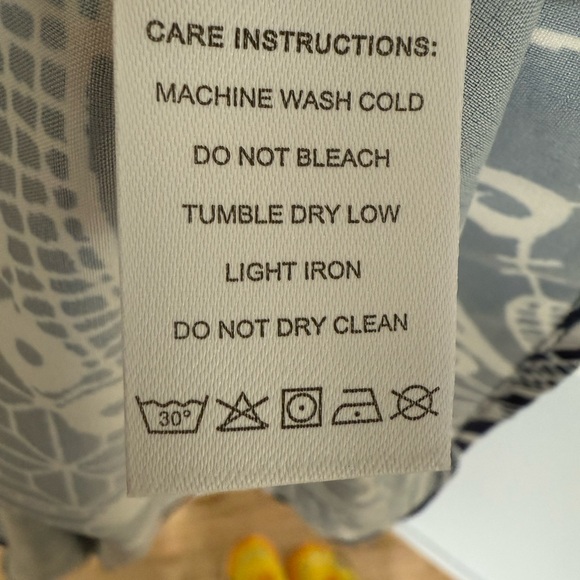 NWT Made with ❤️ Navy Blue Embroidered Boho Lightweight Pleated Midi Dress szXXL - Picture 13 of 16